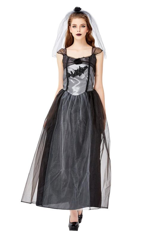 F1939 Mesh Bride Costume